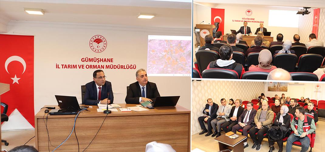 Tarım Sayımı Kapsamında Arazilerin Tespitine Yönelik Değerlendirme Toplantısı Düzenlendi