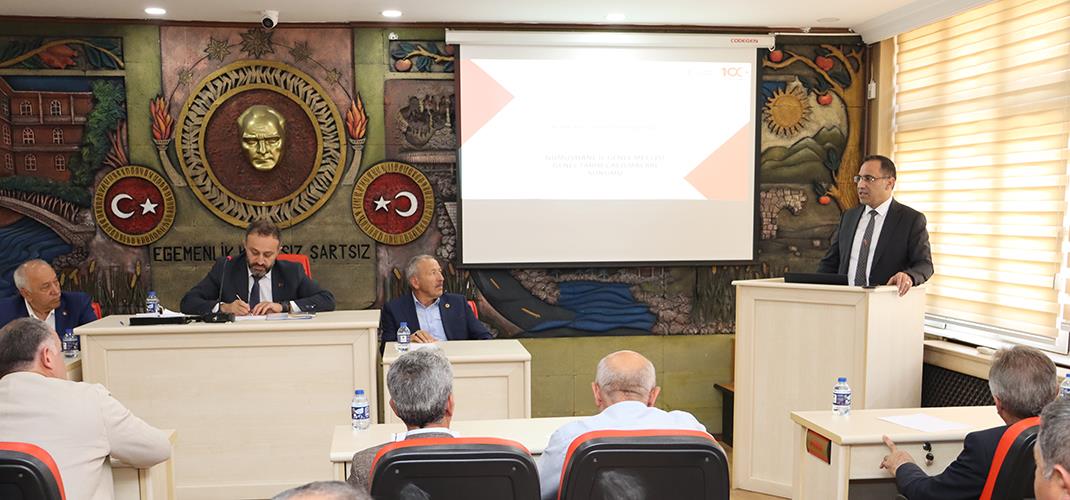 İl Müdürü Dr. Ahmet Mesut Kıraç, İl Genel Meclisi’ni Bilgilendirdi