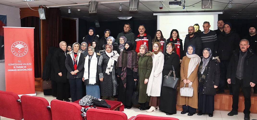 Kelkit’te Okul Kantin ve Yemekhane Personeline Hijyen Eğitimi