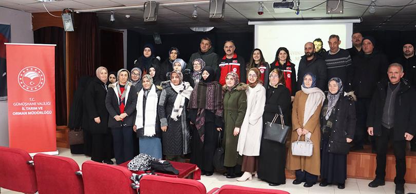 Kelkit’te Okul Kantin ve Yemekhane Personeline Hijyen Eğitimi