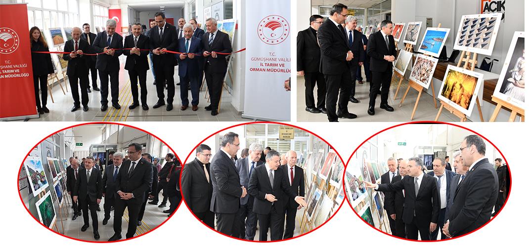 Gümüşhane’de “Tarım, Orman ve İnsan” Temalı Fotoğraf Sergisi Açıldı
