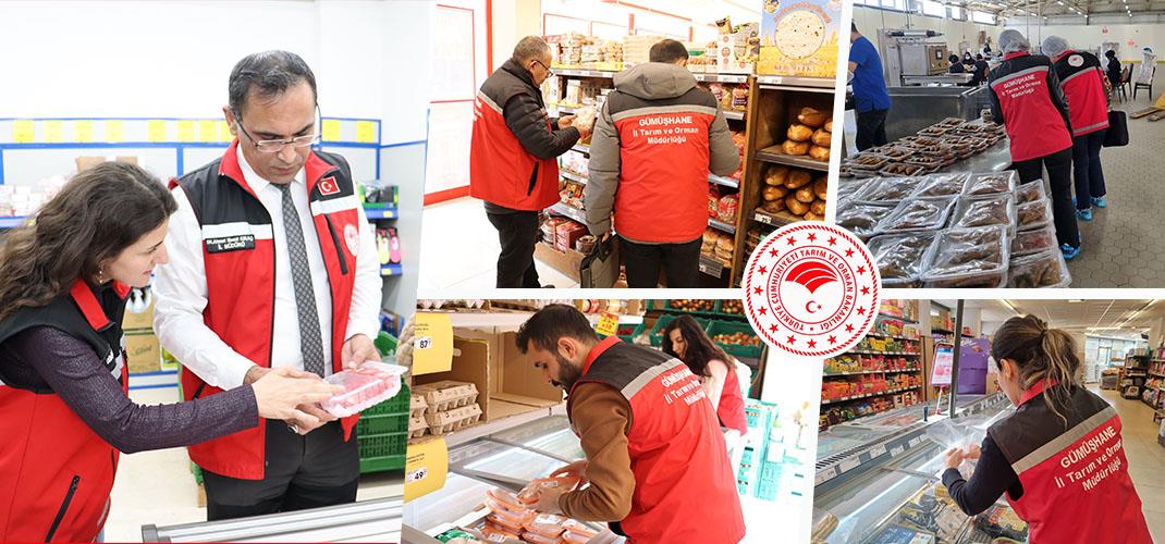Gümüşhane’de 2025 Yılında 2 Bin 24 Gıda Denetimi Gerçekleştirildi